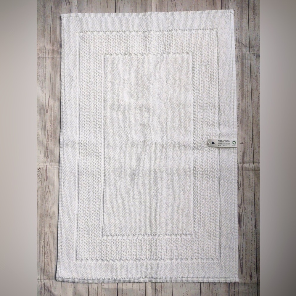 🎁Piscatextil Organic Collection Bath Mat (24" x 36")